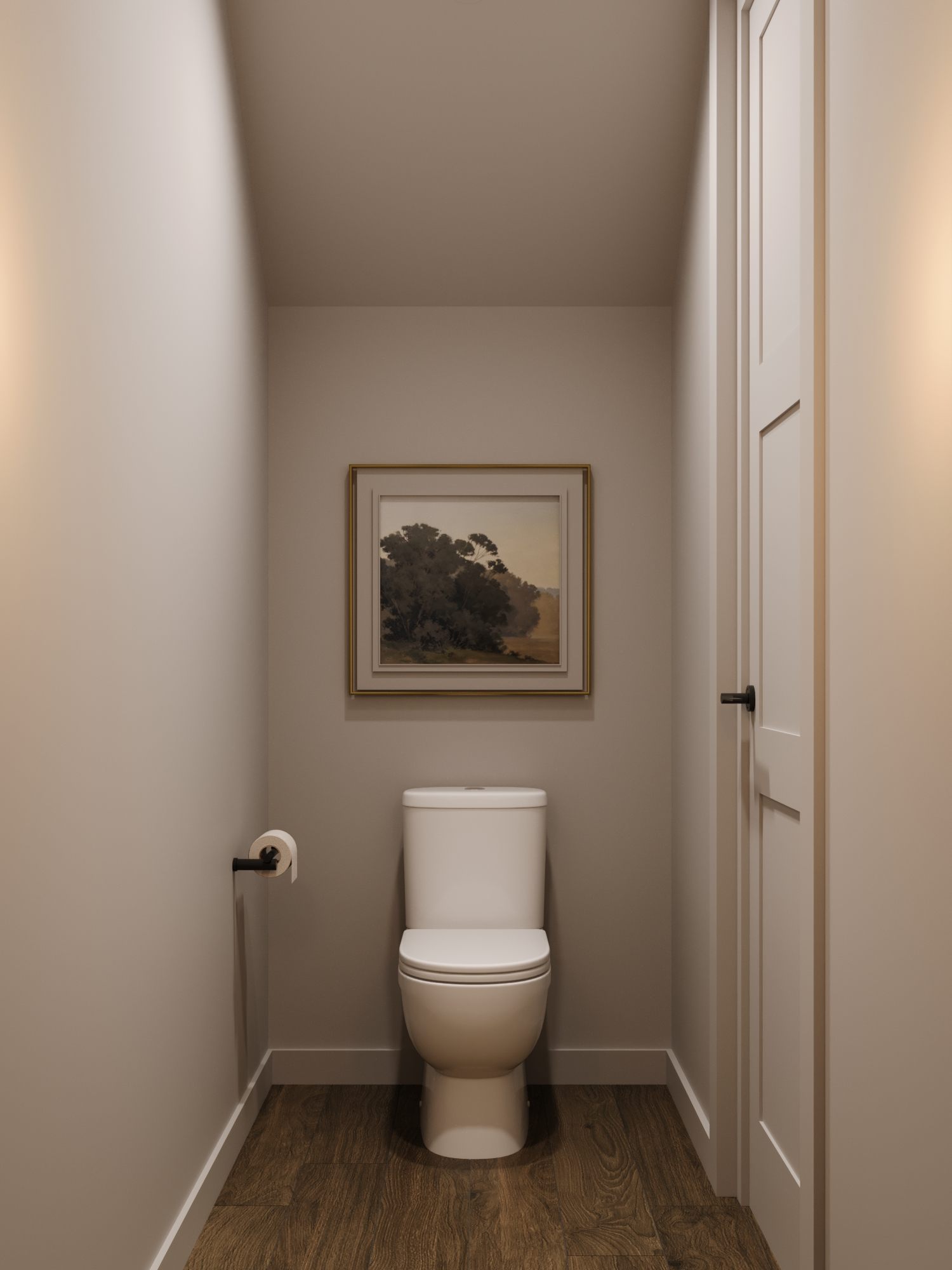 Cottage powder room