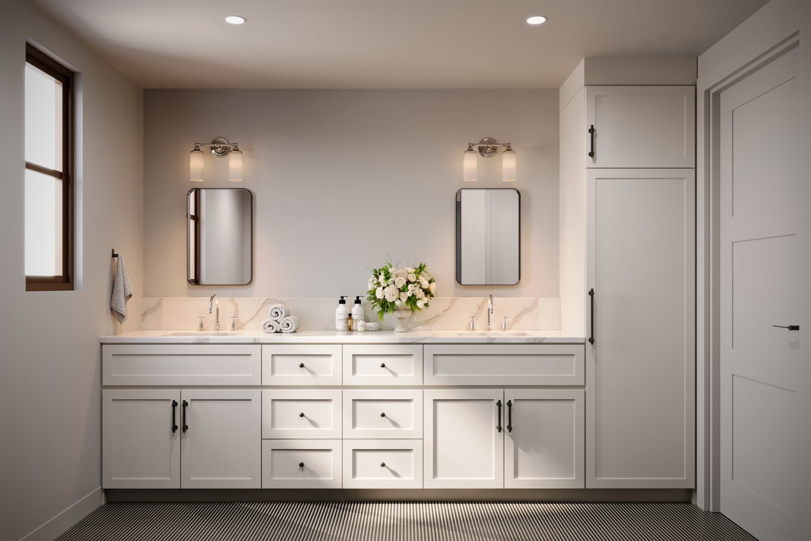 Signature primary bath with double vanity